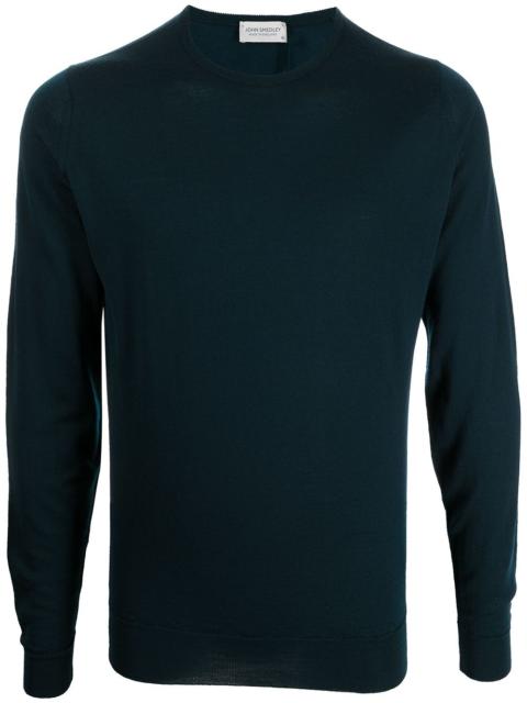 JOHN SMEDLEY fine-knit wool jumper