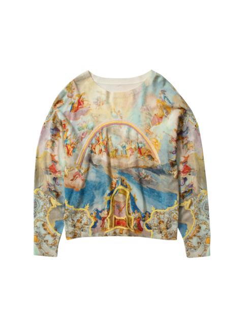 WHO DECIDES WAR ARCHAIC SWEATER