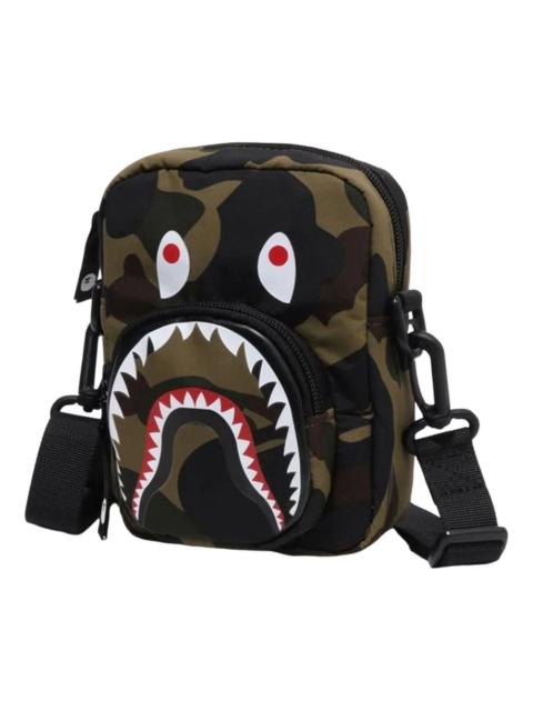 A BATHING APE® A Bathing Ape 1St Camo Shark Mini Bag 'Green' 1L30-190-021-GRN
