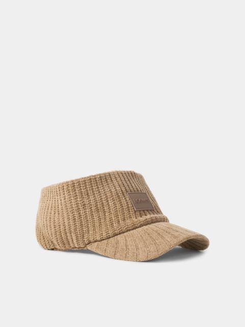 BOGNER Tessie Knitted Visor in Hazel
