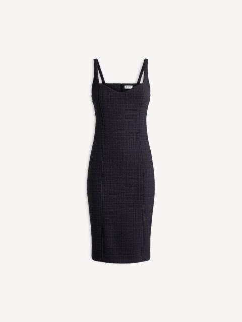 Balmain Tweed dress with spaghetti straps