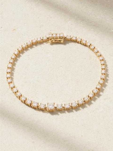 ANITA KO Rope 18-karat Gold Diamond Bracelet