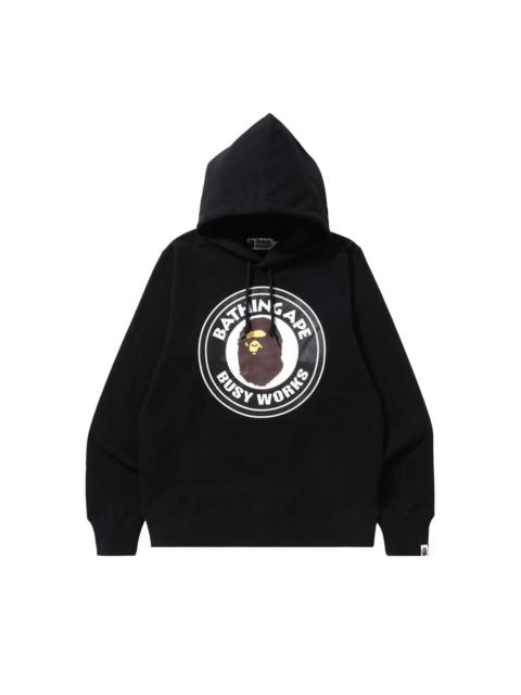 A BATHING APE® BAPE Busy Works Pullover Hoodie 'Black'