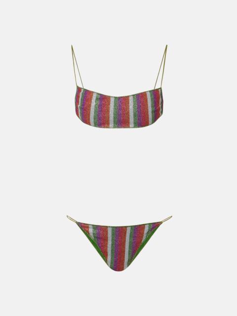 Oséree Lumière striped bikini