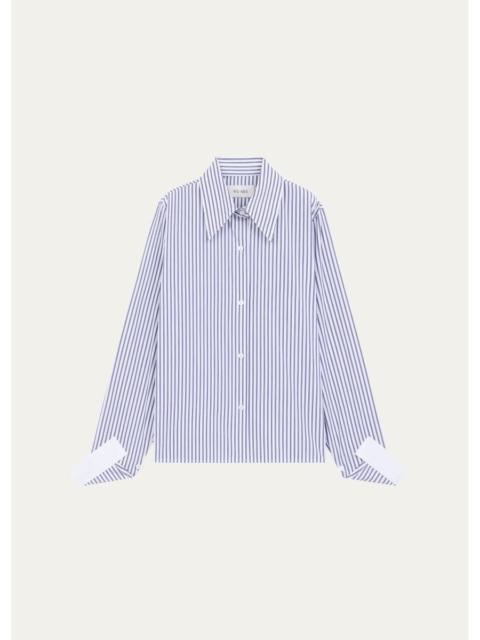 WE-AR4 The Brooklyn Striped Cotton Shirt