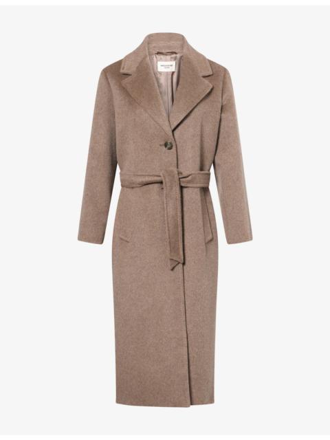 WEEKEND Max Mara Brushed Wool-Blend Coat