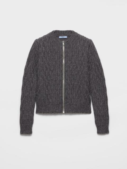Prada Wool and alpaca cardigan
