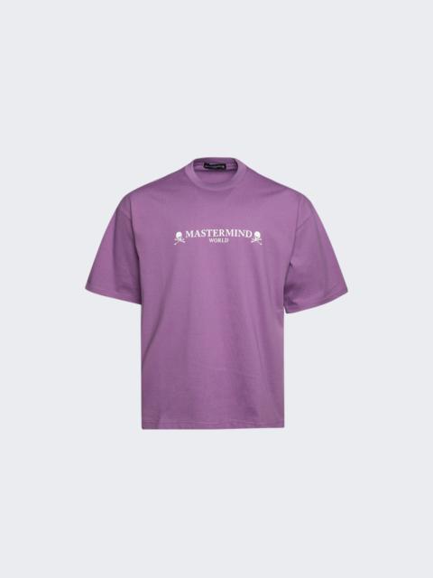 Logo and Skull T-Shirt Lavender