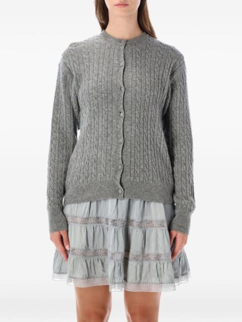 gimaguas Rina cable-knit cardigan