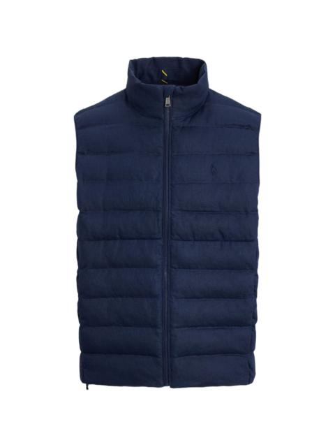 Polo Ralph Lauren quilted linen gilet
