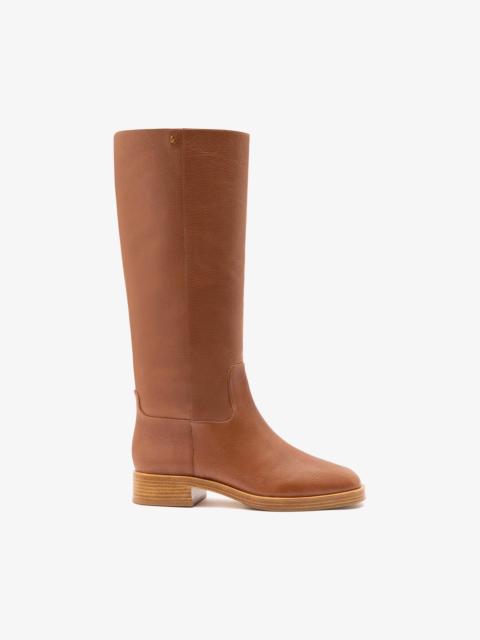 Larroudé Anne Boot Caramel Leather