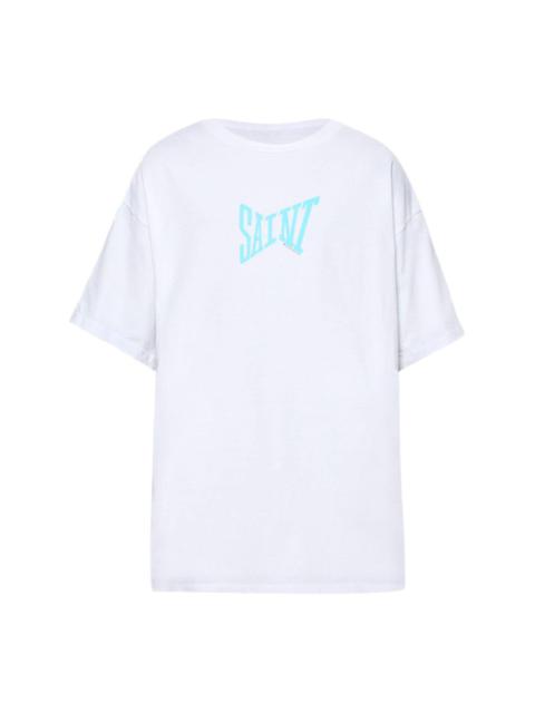 SAINT M×××××× logo-print cotton T-shirt