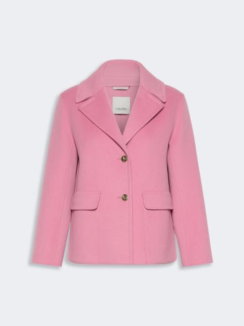 'S Max Mara SISSY Drap wool single-breasted jacket - PINK