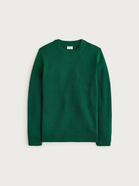 J.CREW Heritage cotton crewneck sweater