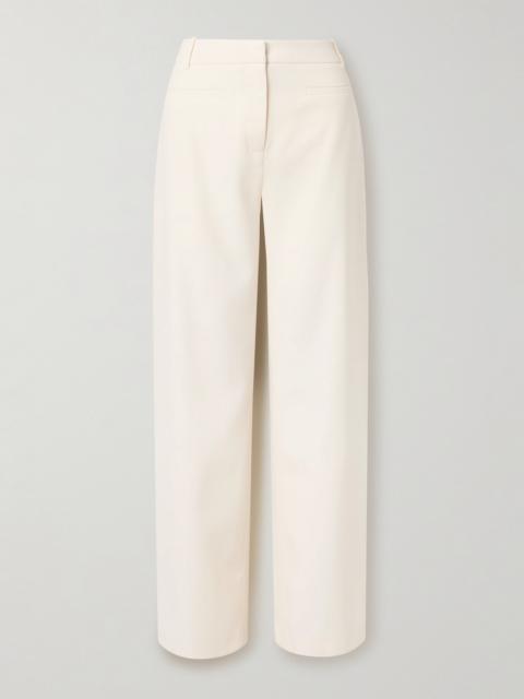 LIBEROWE Alice Wool-crepe Straight-leg Pants
