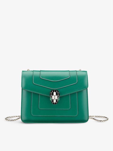 BVLGARI Serpenti Forever leather cross-body bag