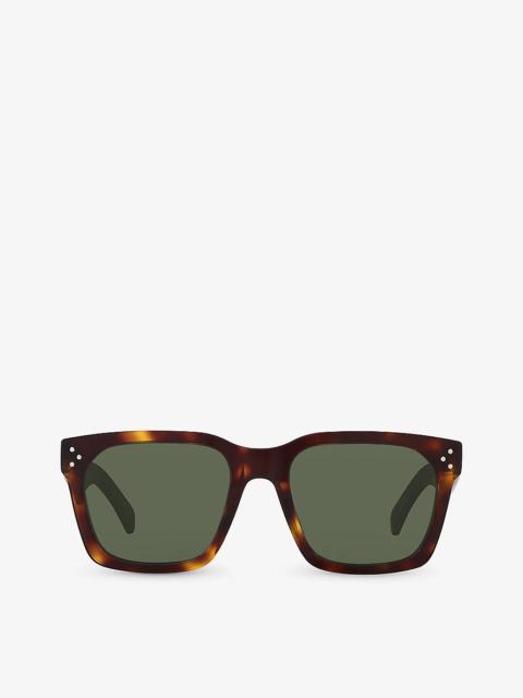 CL000384 CL40248I irregular-frame acetate sunglasses