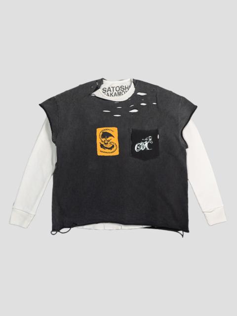 SATOSHI NAKAMOTO ANARCHY THERMAL T-SHIRTS