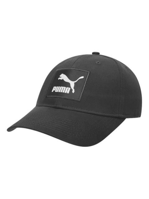 PUMA PUMA Archive Logo Label Baseball Cap Black 022778-01