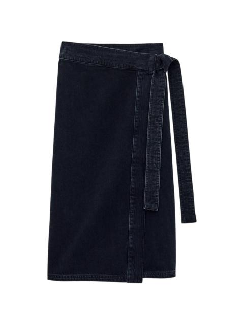 ba&sh Timy tie-wrap skirt