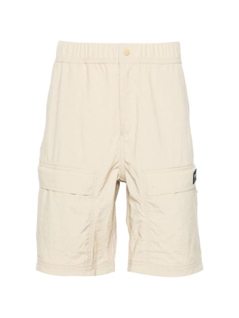 logo-patch elasticated-waist shorts