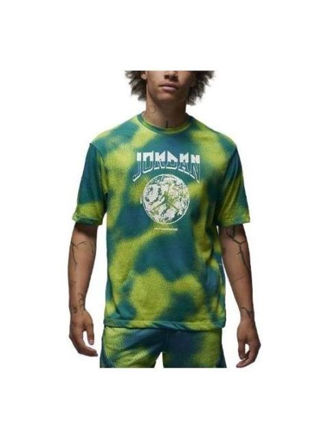 Jordan Air Jordan Sport Graphic T-Shirt 'Mardi Gras Pine Green' FB7448-441