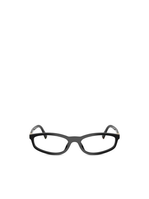 Miu Miu oval-shape glasses