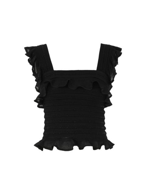 Zimmermann ILLUMINATE LACE FRILL CAMI