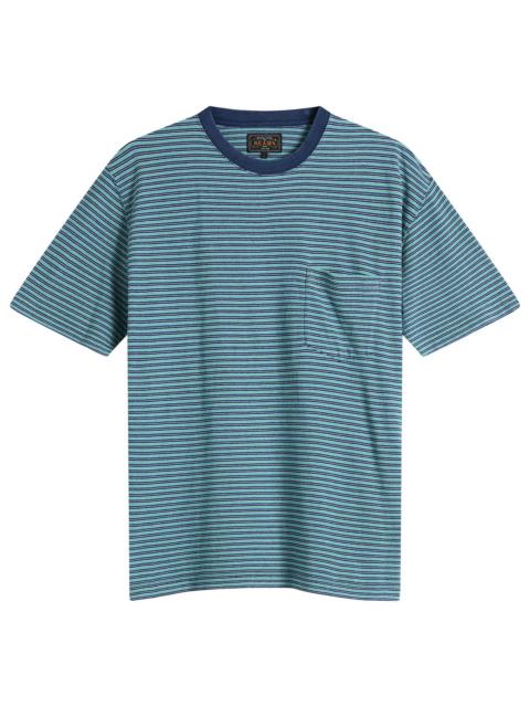 BEAMS PLUS Beams Plus Multi Stripe Pocket T-Shirt
