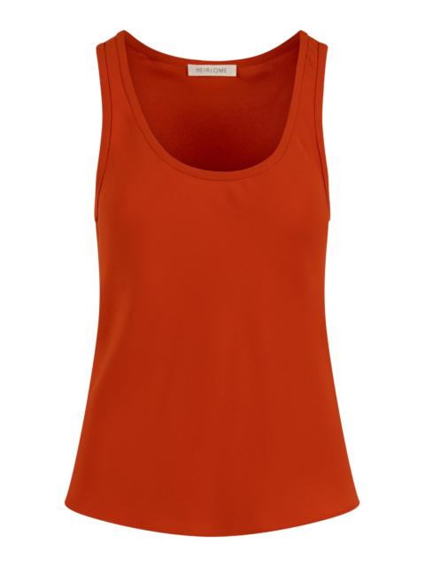 HEIRLOME Adau Silk Tank Top orange