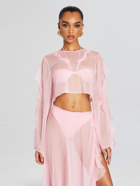 RETROFÊTE THOMA CROPPED SHIRT
