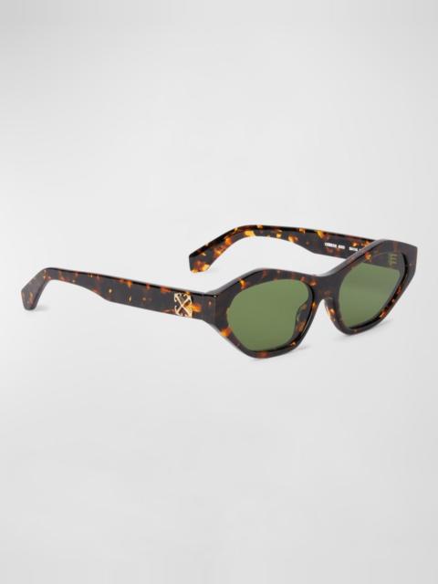 Off-White Kent Acetate Cat-Eye Sunglasses