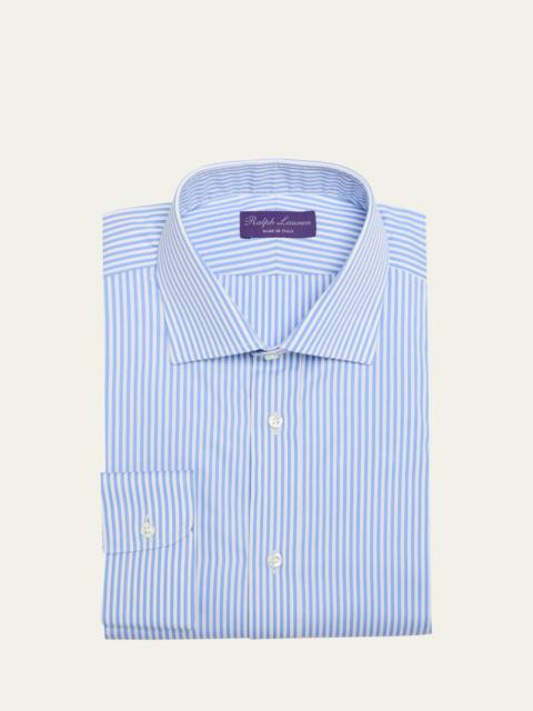 Men's Cotton Bengal Stripe Dress Shirt