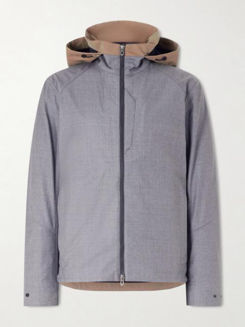 SEASE Summer Balma Virgin Wool Hooded Jacket