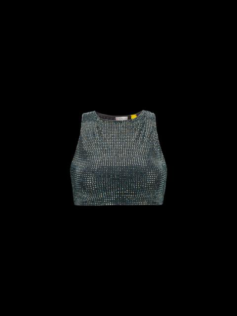Moncler Crystal Crop Top