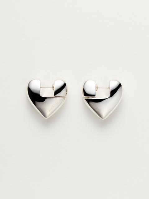 Ambush SMALL SOLID HEART EARRINGS