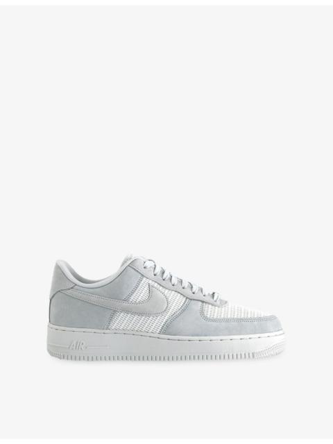 Nike Air Force 1 Suede and Mesh Trainers