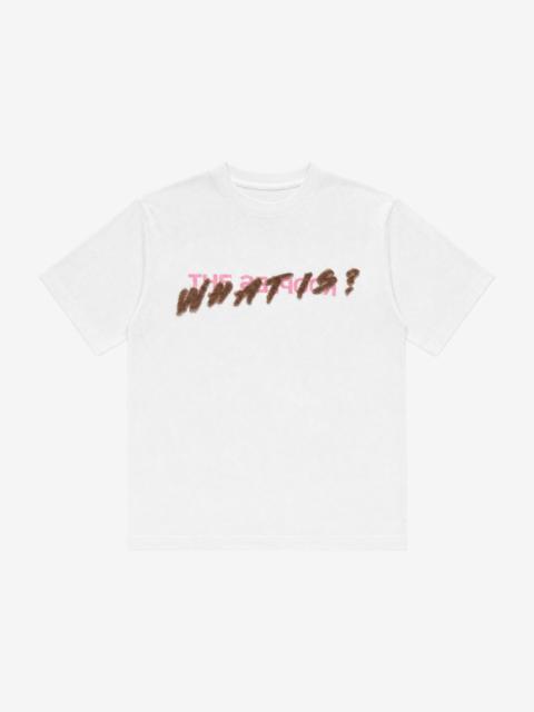 The Kooples WHITE 'WHAT IS' T-SHIRT