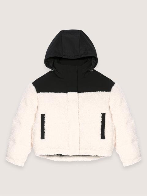 maje Bicolour padded jacket