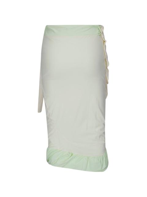 OTTOLINGER twisted reversible skirt