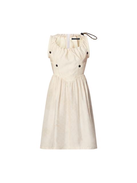 Louis Vuitton Drawstring Scuba Dress