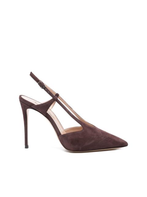 CASADEI 100mm Julia pointed-toe pumps