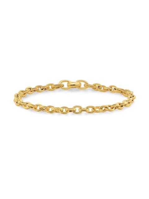 DAVID YURMAN Women's DY Mercer Petite Chain Bracelet in 18K Yellow Gold, 4.5MM - Gold