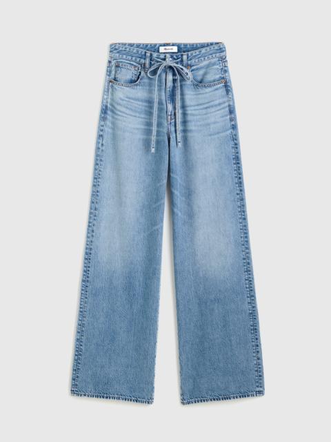 Madewell The Curvy Ultimate Wide-Leg Jean in Airy Denim