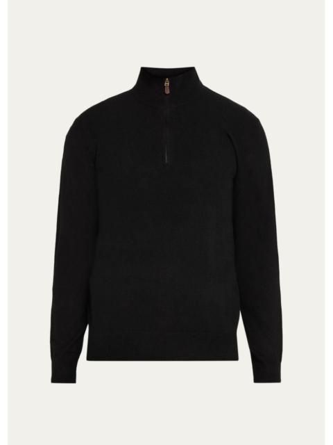Polo Ralph Lauren Cashmere Quarter-Zip Sweater