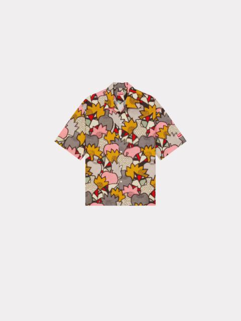 KENZO 'KENZO Kimono Camo' Hawaiian shirt