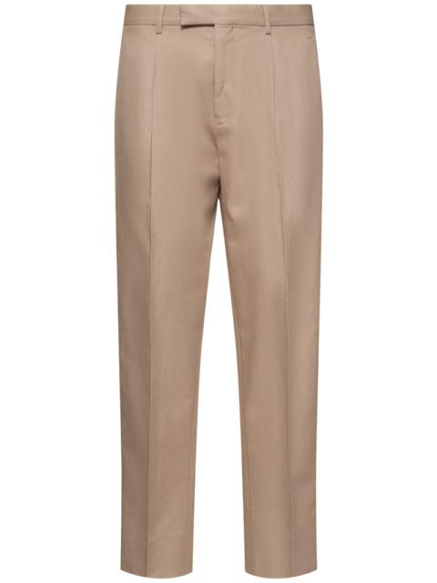 ZEGNA Cotton & linen pants