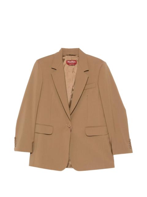 Max Mara Studio Max Mara Studio Mstbalco Button Blazer