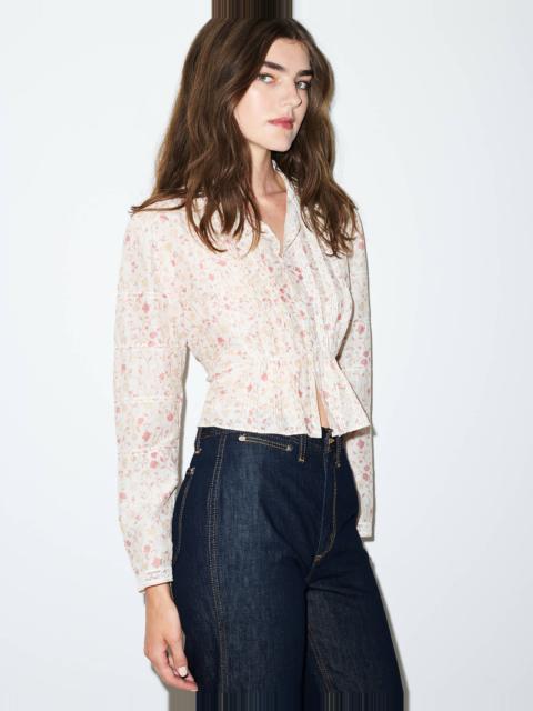 RE/DONE Addie Blouse - Couch Floral