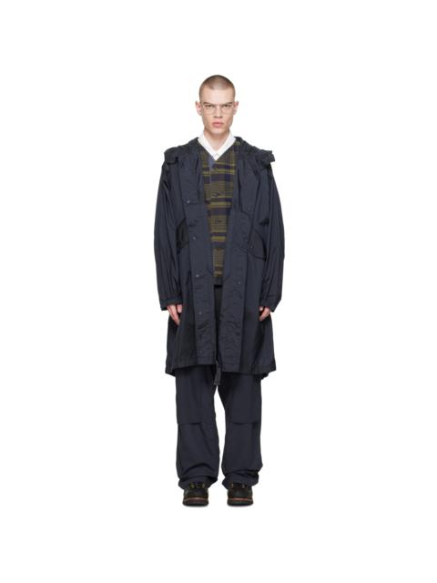 Engineered Garments Navy Highland Parka